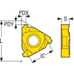 22ER5BUT2.6 CP500 Destičky (VBD) pro soustružení závitů • Vtools.cz