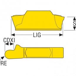 LCGN1603M0-0120R-R CP500 Destičky (VBD) MDT • Vtools.cz