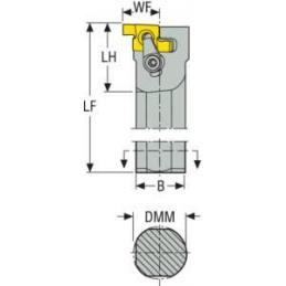 CNR00075010-10-H Držák pro soustružení závitů • Vtools.cz