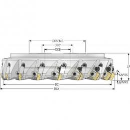 R220.60-8160-19-10CM Fréza (těleso) • Vtools.cz