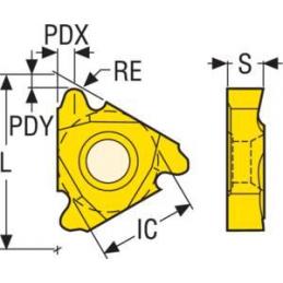 27ER4RD CP500 Destičky (VBD) pro soustružení závitů • Vtools.cz