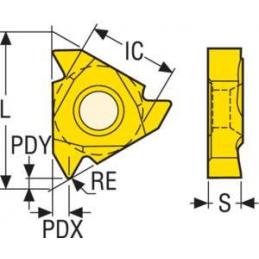 16NRAG60 CP200 Destičky (VBD) pro soustružení závitů • Vtools.cz