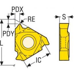 16ER14UNJ CP500 Destičky (VBD) pro soustružení závitů • Vtools.cz