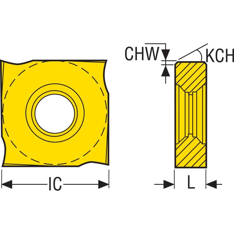 335.19-1205T-MD09 F40M Destičky (VBD) pro kotoučové frézy 335.19   • Vtools.cz