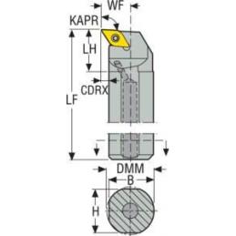 A16M-SDUNR11 Držák pro soustružení • Vtools.cz