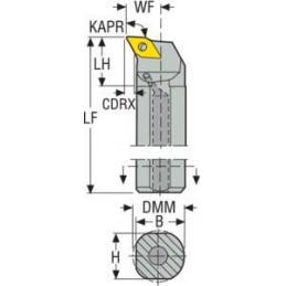 A25R-PDUNL11 Držák pro soustružení • Vtools.cz