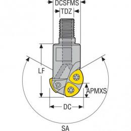 R218.19-1640.RE-25HFA Fréza (těleso) kopírovací • Vtools.cz