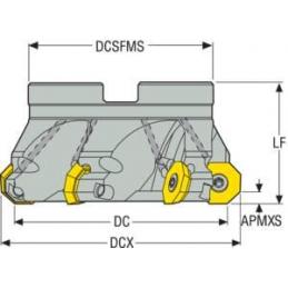 R220.43-0080-07SA Fréza (těleso) Octomill pro čelní frézování • Vtools.cz