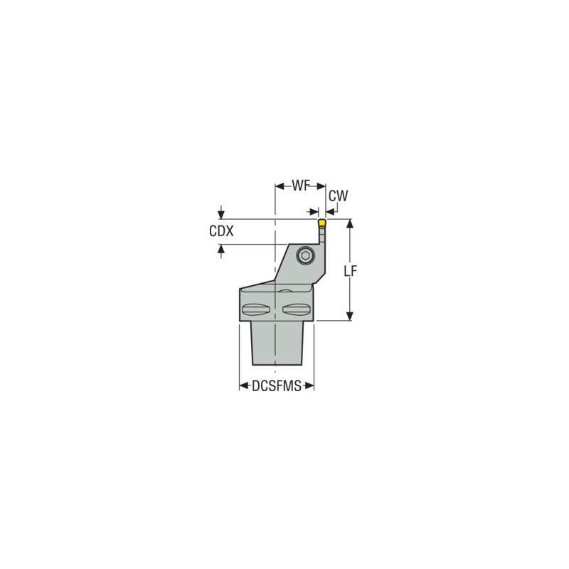 C4-CFIL-27055-04 Držák pro soustružení, Seco-Capto  • Vtools.cz