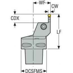 C4-CFIL-27055-05 Držák pro soustružení, Seco-Capto  • Vtools.cz