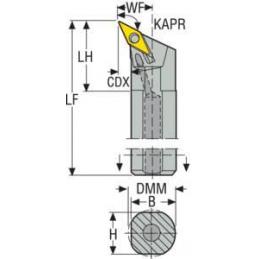 A25R-PVPNR13 Držák pro soustružení • Vtools.cz