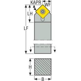 SSDCN2525M09 Držák pro soustružení • Vtools.cz