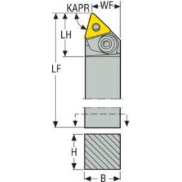 PTBNR2525M16 Držák pro soustružení • Vtools.cz