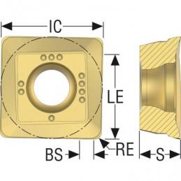 SONX120508TR-M12 F40M Destičky (VBD) pro frézování • Vtools.cz