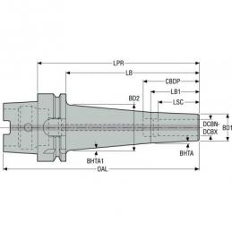 E9304580104140 Monolitní upínač Shrinkfit ( tepelné upínání ) • Vtools.cz