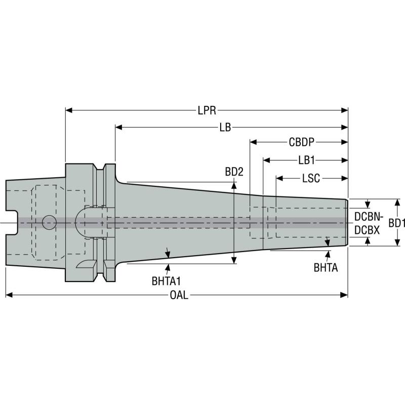 E9304580108140 Monolitní upínač Shrinkfit ( tepelné upínání ) • Vtools.cz