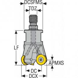 R217.29-0.75-10RE-03.4A Fréza (těleso) kopírovací • Vtools.cz