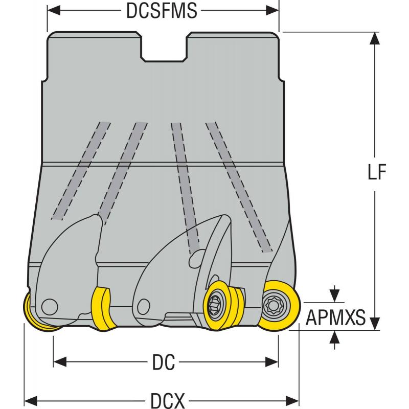 R220.29-0050-04.5A Fréza (těleso) kopírovací • Vtools.cz