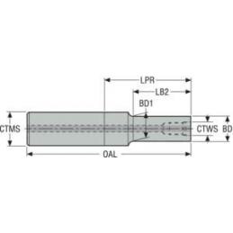 BD032582116240D Fréza (těleso) kopírovací • Vtools.cz