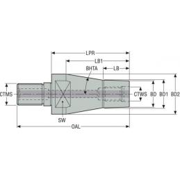 BS01658201060 Fréza (těleso) kopírovací • Vtools.cz