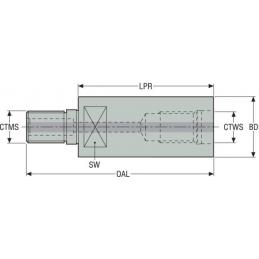 BS01658201640 Fréza (těleso) kopírovací • Vtools.cz