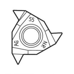 16NRAG55-A CP500 Destičky (VBD) pro soustružení závitů • Vtools.cz