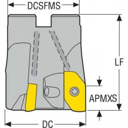 R220.97-02.00-12.4A Fréza (těleso) kopírovací • Vtools.cz