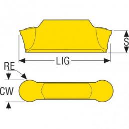 LCMF1604M0-0400-MP CP200 Destičky (VBD) MDT • Vtools.cz