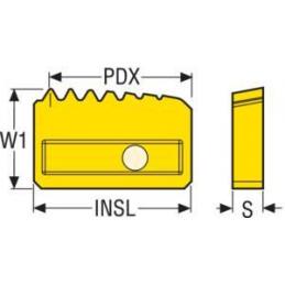 8-5114 CP250T Destičky (VBD) pro soustružení závitů Oil&Gas • Vtools.cz