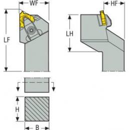 CER2525M16CQHD Držák pro soustružení závitů • Vtools.cz