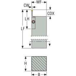 CFKR3244M-0952C Držák pro soustružení zápichů • Vtools.cz