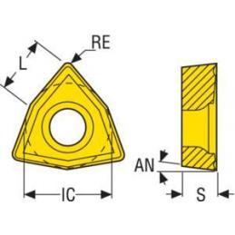 WCMX030208-86 T400D Destičky (VBD) pro vrtáky ostatní • Vtools.cz
