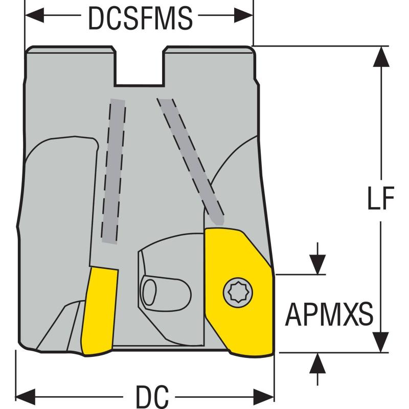 R220.97-02.00-12.3A Fréza (těleso) kopírovací • Vtools.cz