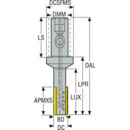 R396.19-01.18-3S-4005-LAM Fréza závitová destičková (pro VBD) • Vtools.cz