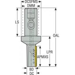 R396.19-00.58-3S-1AM Fréza závitová destičková (pro VBD) • Vtools.cz