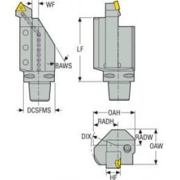 C8-ASHR-40140-32 Držák pro soustružení, Seco-Capto  • Vtools.cz