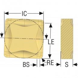 SNHF150412TN-M14 MK3000 Destičky (VBD) pro frézování • Vtools.cz