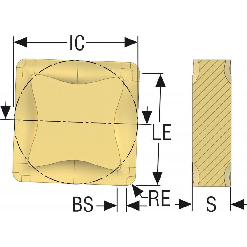 SNHF150412TN-M14 MK3000 Destičky (VBD) pro frézování • Vtools.cz