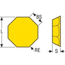 OFEN070405TN-MD16-LF CBN200 Destičky (VBD) pro frézování CBN pájené • Vtools.cz