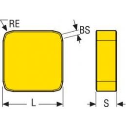 SNEN0903ENS-M08 CBN200 Destičky (VBD) pro frézování CBN monolitní • Vtools.cz