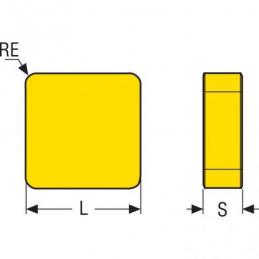 SNEX120312ZZ CBN200 Destičky (VBD) pro frézování CBN monolitní • Vtools.cz