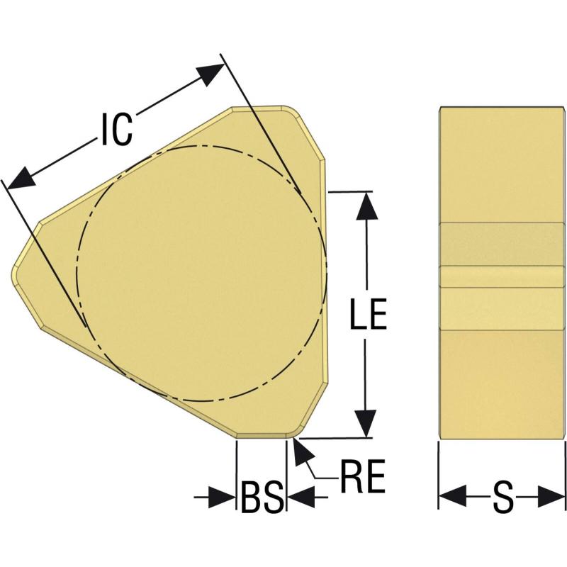 TNGN1103PNS CBN200 Destičky (VBD) pro frézování CBN monolitní • Vtools.cz
