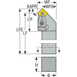 DSSNL2525M15-M Držák pro soustružení • Vtools.cz