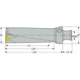SD542-70-175-80R2 Vrták destičkový (s VBD) • Vtools.cz