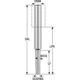 MM12-0.62-6.7-0-1023DS Stopka pro korunky Minimaster  • Vtools.cz