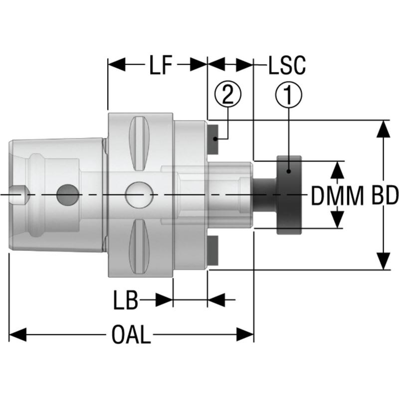 C5-391.5525-100150 Upínač Seco-Capto  • Vtools.cz