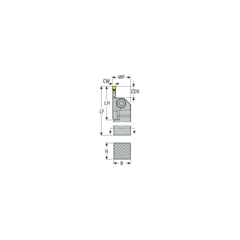 CFIL12503DJET Držák pro soustružení, Jetstream Tooling  • Vtools.cz