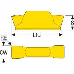 LCMF300812-0800-FT TGP25 Destičky (VBD) MDT • Vtools.cz