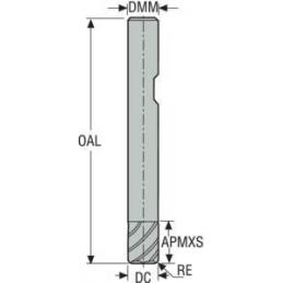 760100R040Z4A-MEGA-64 Fréza monolitní karbidová Jabro HPM  • Vtools.cz