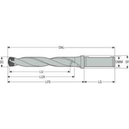 SD405-12.50/12.99-65-0625R7 Vrták korunkový Crownloc  • Vtools.cz